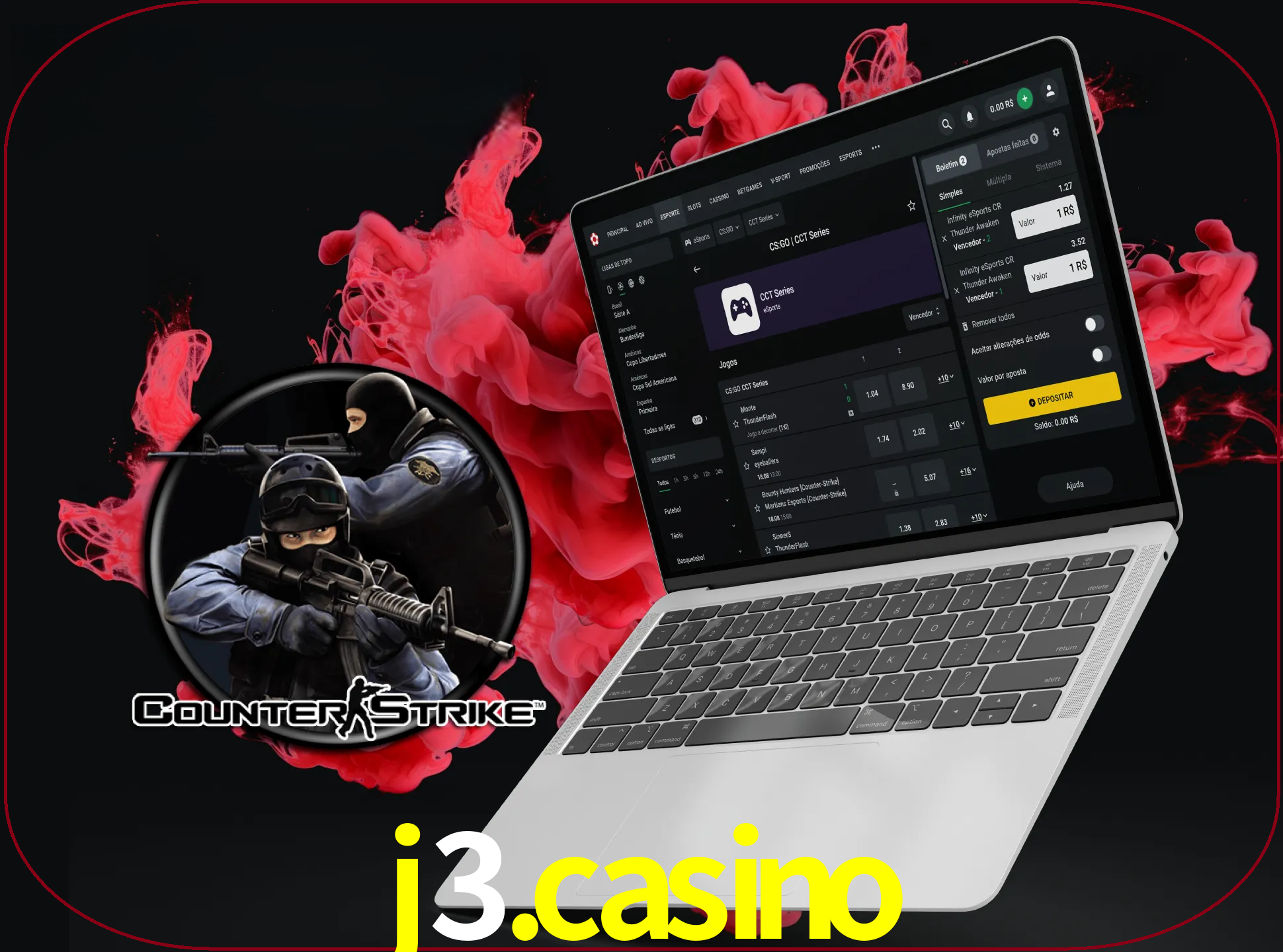 Um grande número de jogos irá agradar aos fãs deste jogo de tiro no sítio Web e na aplicação da empresa J3.CASINO.