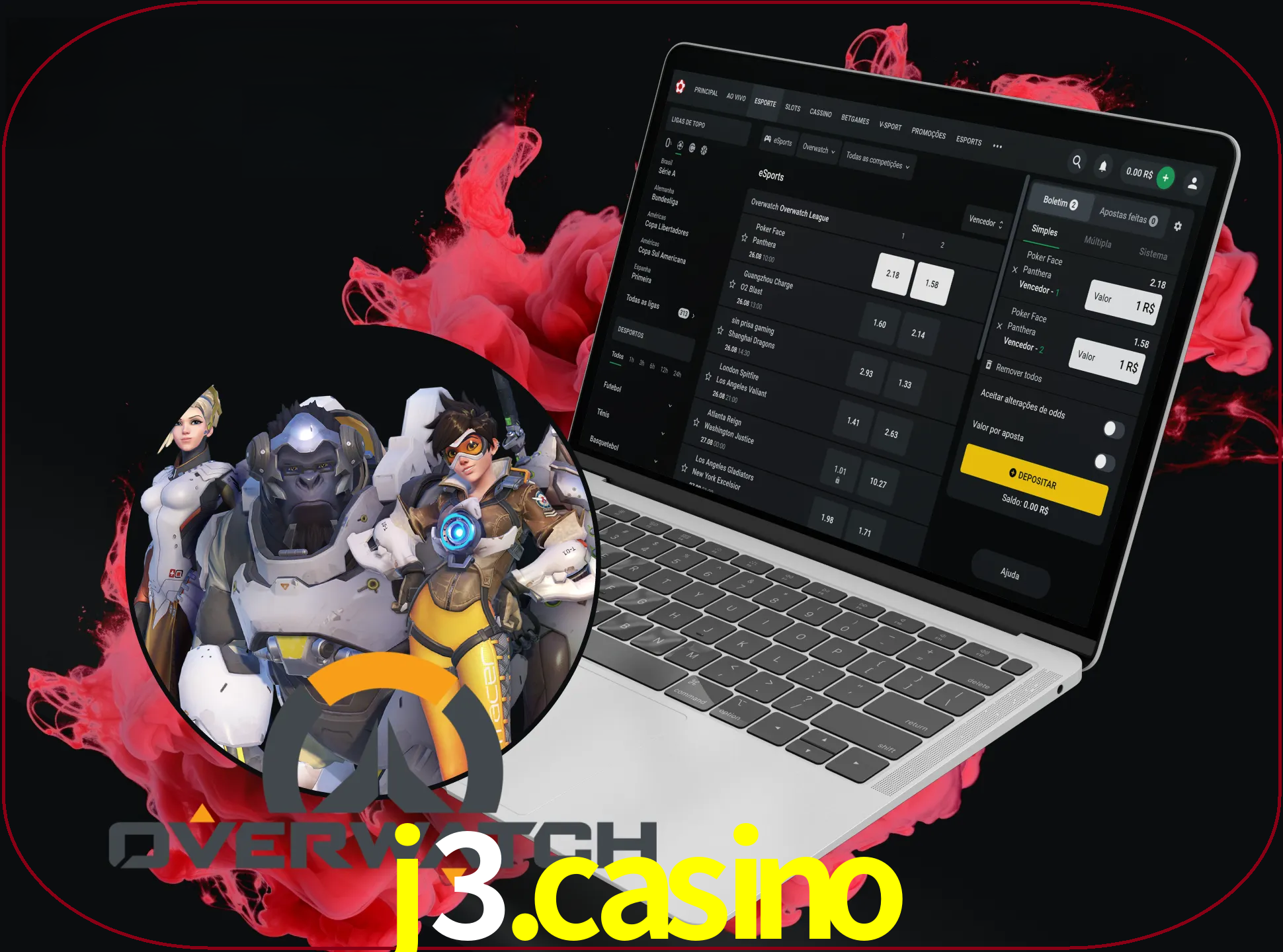 Os fãs deste fantástico jogo apreciarão a abundância de jogos e podem também ganhar dinheiro real apostando no J3.CASINO.