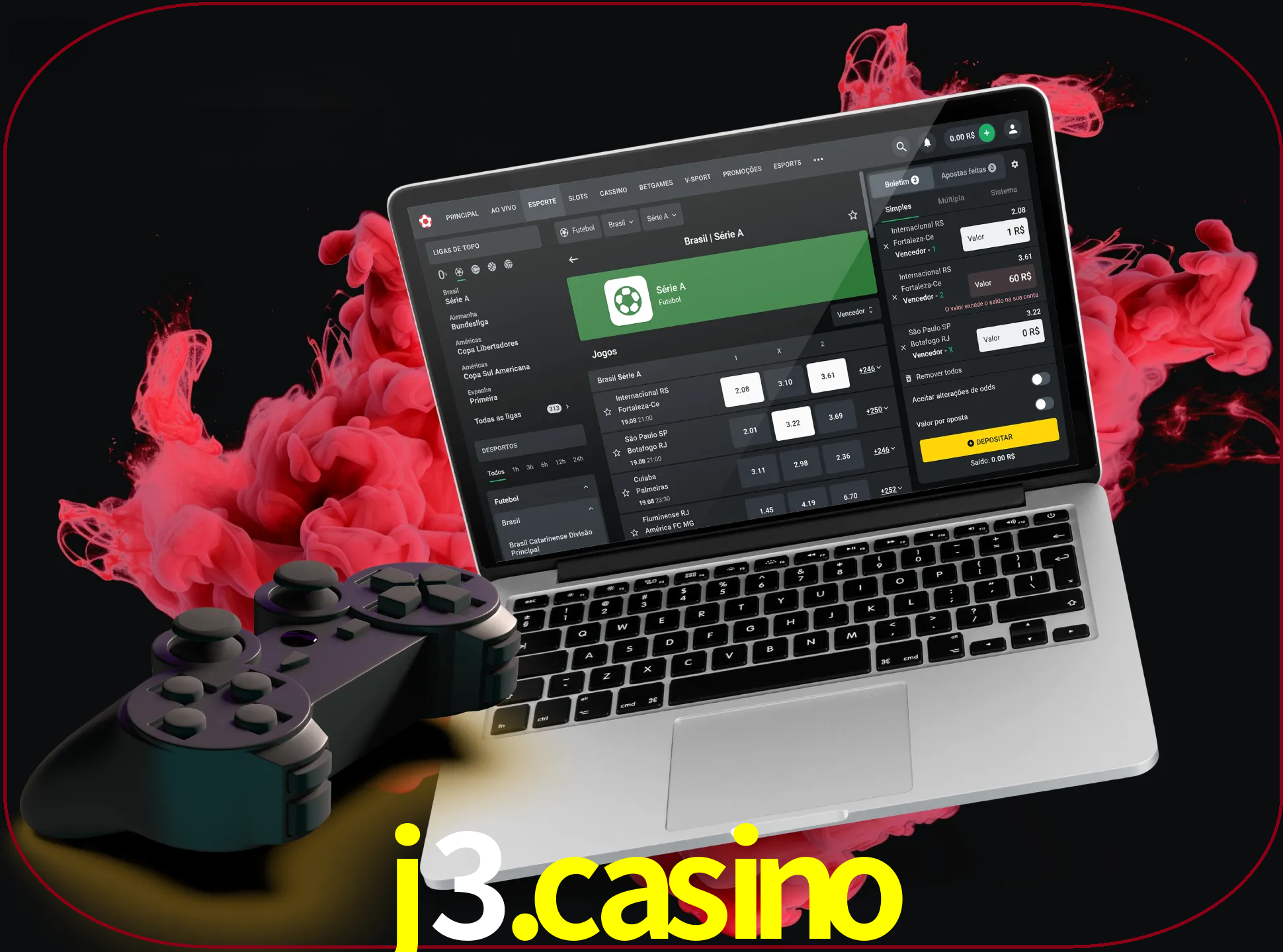Visite a secção especial de jogos de vídeo em J3.CASINO para descobrir em que jogos pode apostar e ganhar muito dinheiro.