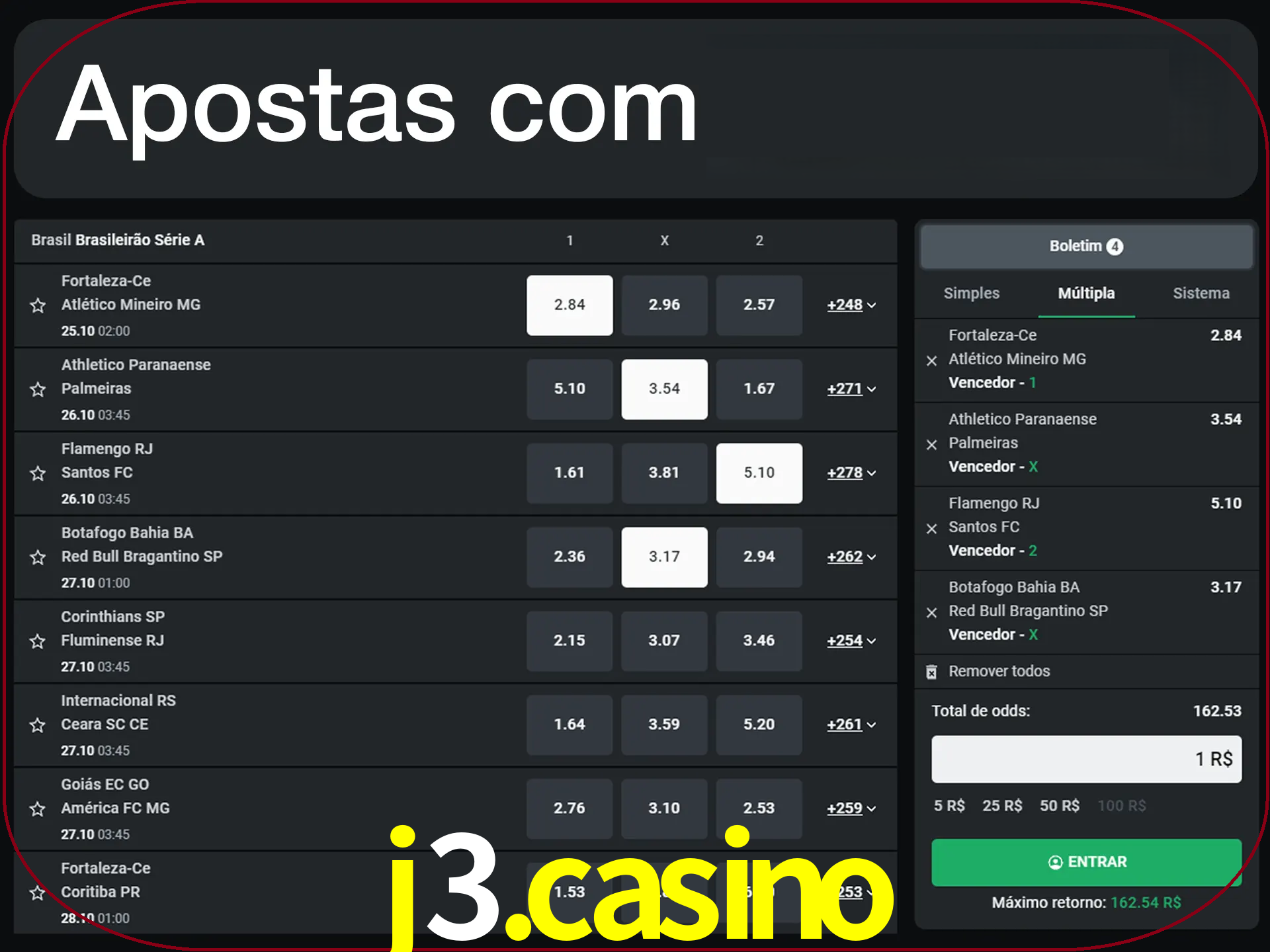 Aposte em vários diciplines com LeonBet.